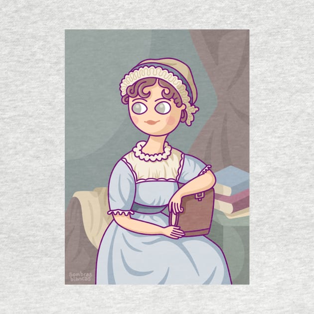 Jane Austen by sombrasblancas